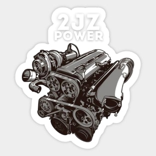 2JZ power Sticker